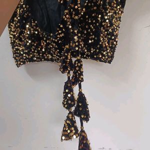 Black Velvet Blouse