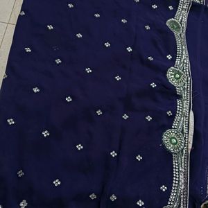 Beutiful Saree For Festival Garba