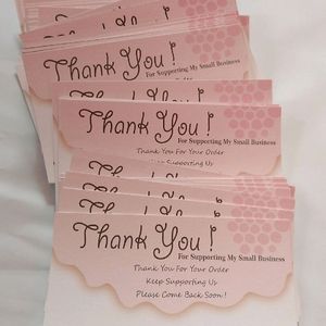 Thank You Cards For Small Buisness (20pc)