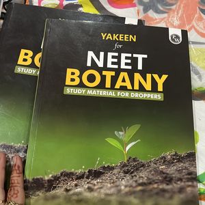 Yakeen For Neet Botany