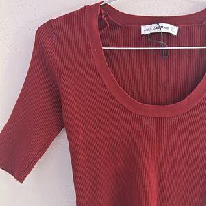 Zara Knitwear Top