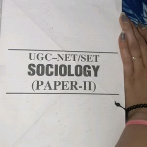 Sociology UGC NET Book