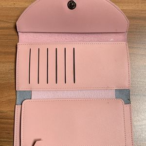 A Pink Colour Wallet