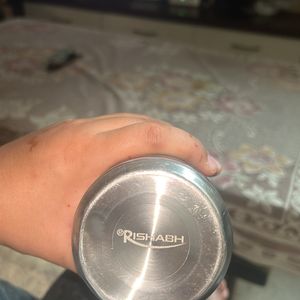 Black Steel Water Bottle