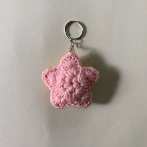 Crochet Star Keychains