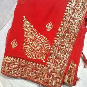 सोफिया Work Saree With Blouse