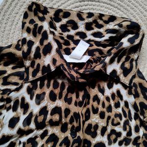 H&M Animal Print Shirt