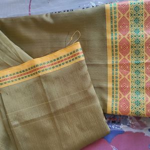 New Olive Saree