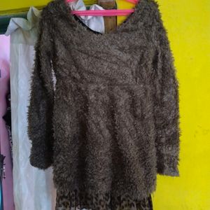 Fur Short Dress Offer Prices