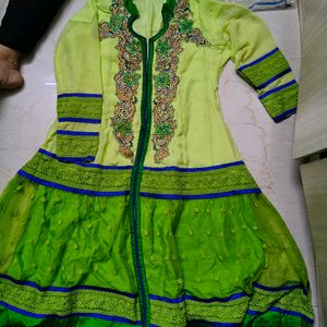 Green Anarkali 💚