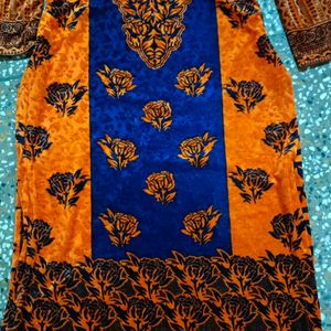 Velvet Designer Kurti