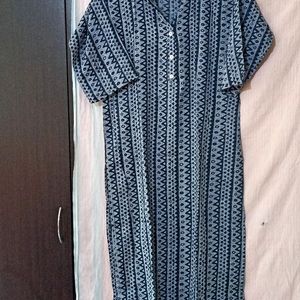 Nice Blue Printed Kurti