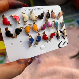 Heart Studs