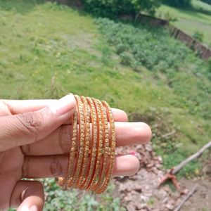 Combo Of Bangles & Gazra