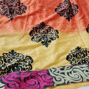 Multicolor Saree