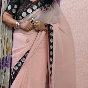 Pretty Pink Saree