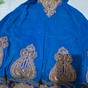 Blue Anarkali Dress