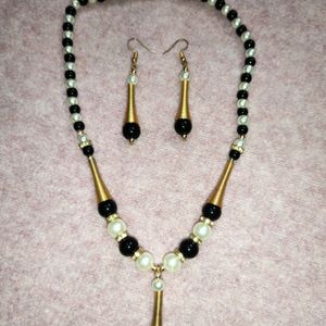 Casual Wear Necklace Set With earrings