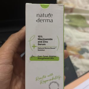 Niacinamide And Zinc Serum Nature Derma