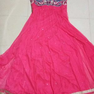 Full Flared Anarkali Dress