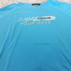 Reebok Blue T Shirt