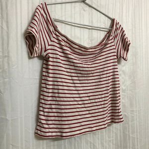 White & Red Cotton Top