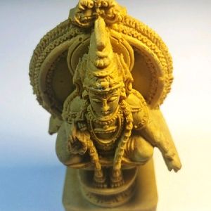 Lord Ayyappan Ayyappa Clay Devotional Idol