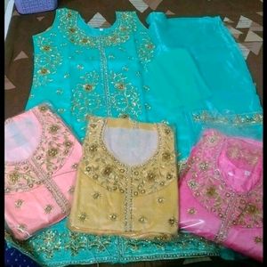 Party Wear Dress With Shalwar Dupta