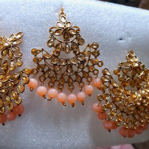 ○Attractive Jhumka With Mantika😍🌟|For Girls.