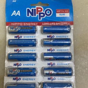 NIPPO ENERGY 2AA BATTRIES