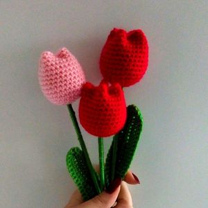 crochet tulip