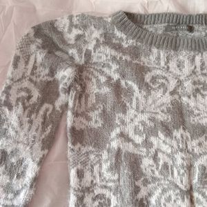 Fur Fitted Full Sleeve Top