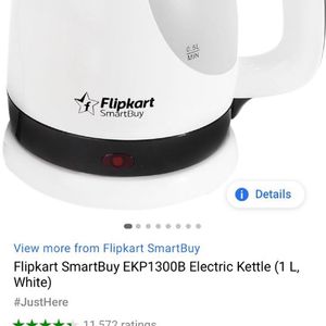 Flipkart Smartbuy Kettle Unused