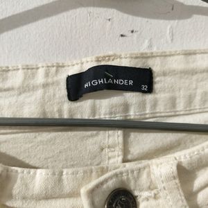 White Highlander Jeans