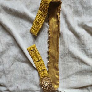 Golden Saree Belt