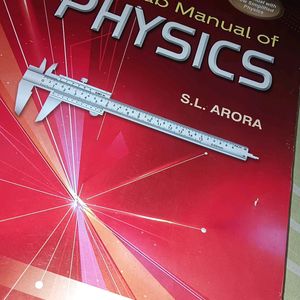 Physics Class 11th SL Arora Lab Manual