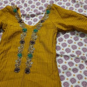 Stitched Kurta With Dupatta