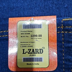 L-zard Jeans New With Tag