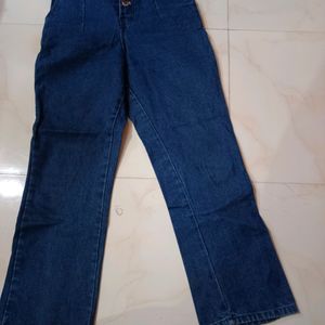 Blue Straight Fir Jeans