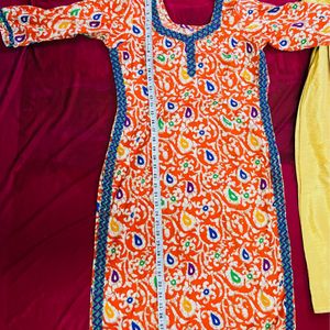 Punjabi Salwar Suit / Girls Kurta Salvar