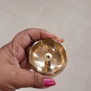 2pc Brass Diya