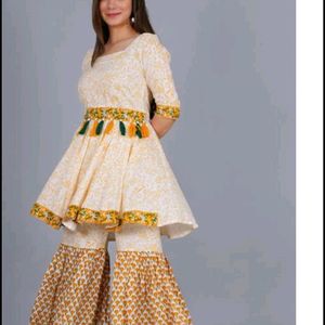 Navaratri Special Kurta With Plazzo