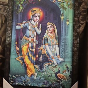 Radha Krishna Photo Frame