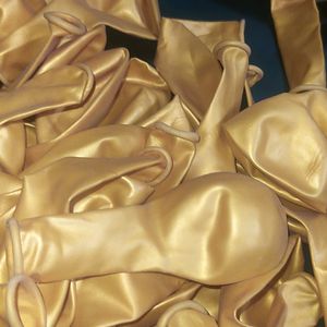 Metallic Golden Balloons Five For 50 Coins