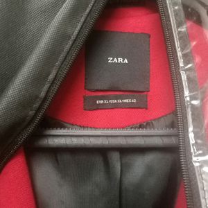 Zara Coat Red Colour Brand New Condition