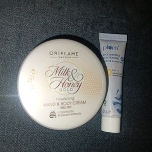 Oriflame Cream And Plum Sunscreen