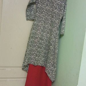 Long One Piece Cum Kurti