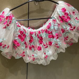 Floral Crop Top