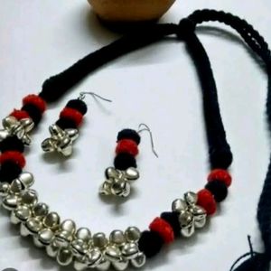 Handmade Oxidised Jewelry Set