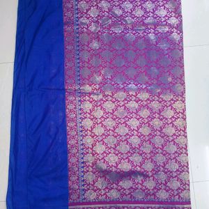 Purple Color Pretty Saree